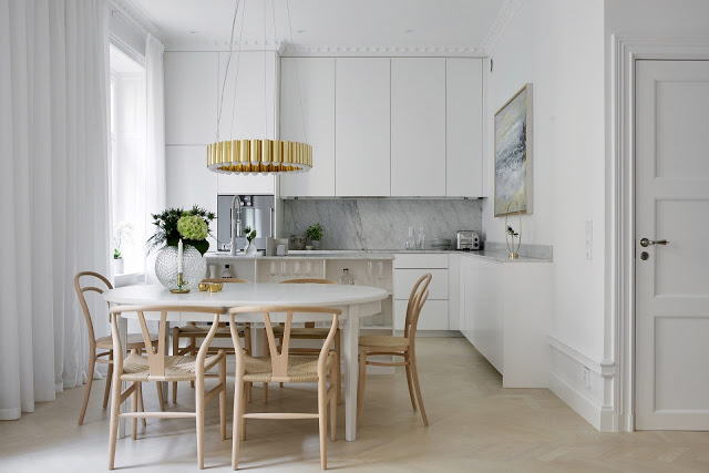 Eleganță scandinavă într-un apartament de 64 m²
